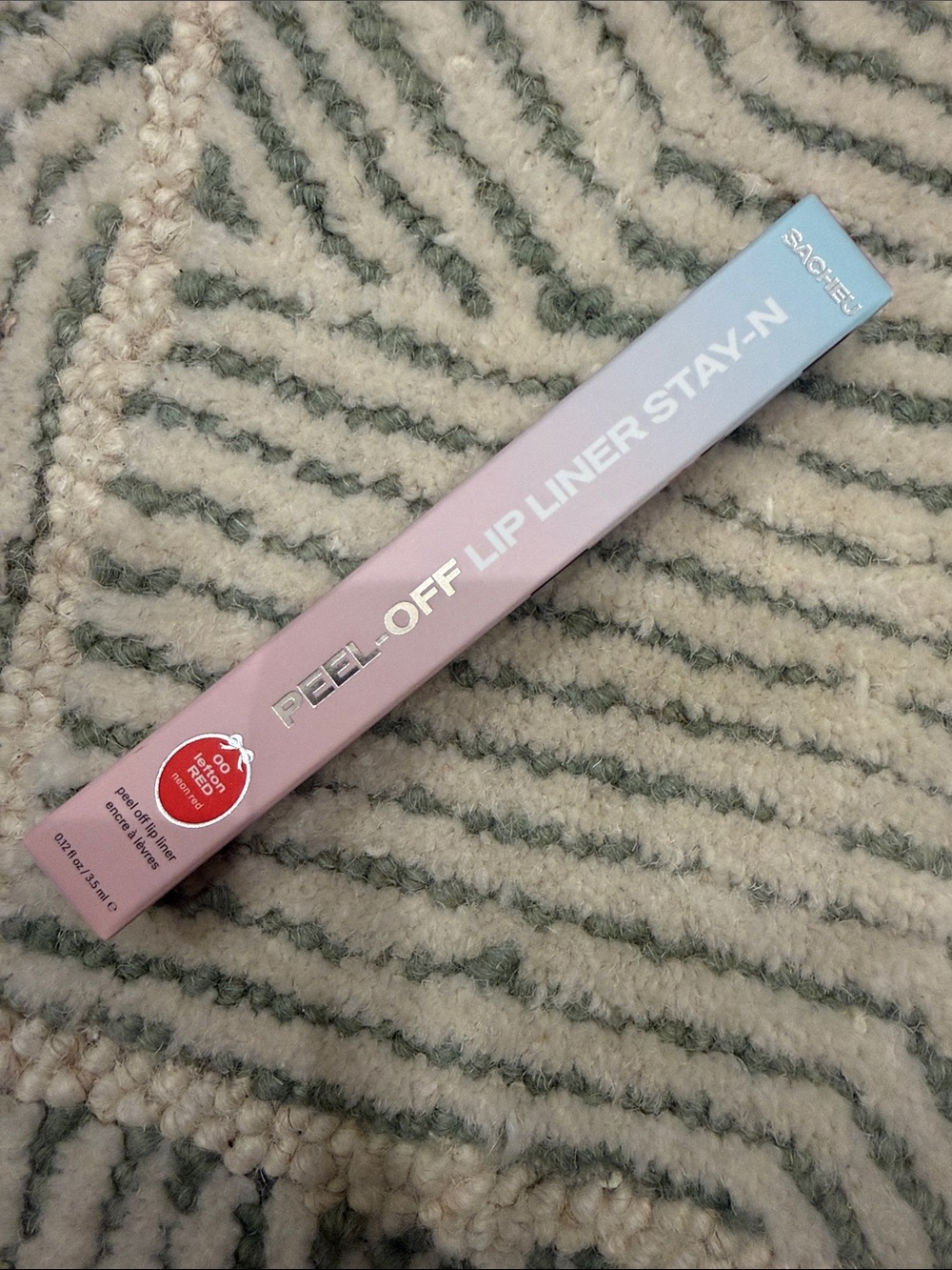 Peel-Off Lip Liner Stay-N in Rose Pink by Lefton